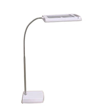 Load image into Gallery viewer, 6 LED Lights Floor & Table Magnifying Lamp Magnifier Glass Flexible Neck