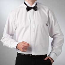 Load image into Gallery viewer, PHILIPPE ANTON Men's Long Sleeve Dinner Dress Slim Fit Shirt Plain Fly Front 50214