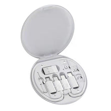 Load image into Gallery viewer, 5-in-1 Phone Charging Cable Kit USB Data Cord Organizer Storage Box Portable Travel Case