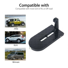 Load image into Gallery viewer, Car Door Step Latch Hook Foot Pedal Ladder for Jeep SUV Truck Portable Doorstep