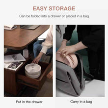 Load image into Gallery viewer, Folding Retractable Fan Cordless USB Charging Floor Fan Lamp Power Bank