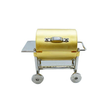 Load image into Gallery viewer, BBQ Oven with Wheels Desktop Clock Watch Christmas Birthday Gift Home Decor