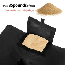 Load image into Gallery viewer, Heavy Umbrella Base Sandbag Parasol Stand Weights Banana Hanging Cantilever