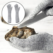 Load image into Gallery viewer, 1 Pair Cut Proof Anti-Cutting Resistant Gloves Long Sleeve Elbow Arm Safety Guard Protection
