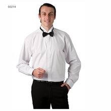 Load image into Gallery viewer, PHILIPPE ANTON Men's Long Sleeve Dinner Dress Slim Fit Shirt Plain Fly Front 50214