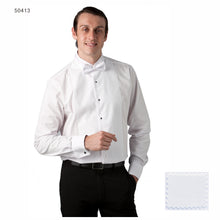 Load image into Gallery viewer, PHILIPPE ANTON Men's Long Sleeve Dinner Dress Slim Fit Shirt Wing/Regular Collar 50413