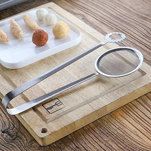 Load image into Gallery viewer, Stainless Steel Food Clip Snack Fryer Strainer Fried Mesh Colander Oil Drainer