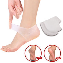 Load image into Gallery viewer, 1 Pair Silicone Gel Heel Socks Protector Cracked Foot Skin Care Sleeve Pain Relief