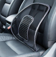 Load image into Gallery viewer, 2x Mesh Lumbar Back Support Cushion Seat Posture Corrector Car Office Chair Home