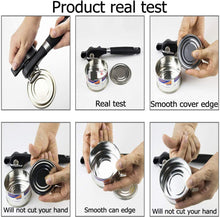 Load image into Gallery viewer, Ergonomic Manual Can Opener Safety Cans Lid Lifter Smooth Edge Side Cut