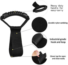 Load image into Gallery viewer, Heavy Duty Hoop/Loop Extension Cord Storage Strap with Carrying Handles 3 Sizes