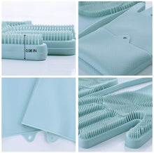 Load image into Gallery viewer, 1 Pair Bristled Silicone Gloves Dishwashing Glove Scrubber Cleaning Kitchen Tool