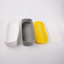 Load image into Gallery viewer, 2 IN 1 Microwave Food Pasta Maker & Steamer Cooker with Strainer