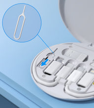 Load image into Gallery viewer, 5-in-1 Phone Charging Cable Kit USB Data Cord Organizer Storage Box Portable Travel Case