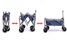 Load image into Gallery viewer, Big Wheels Heavy Duty Folding Beach Garden Wagon Cart Outdoor Camping Trolley