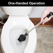 Load image into Gallery viewer, Flexible Toilet Plunger Bathroom Toilet Dredge Tool Stainless Steel Handle
