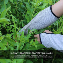 Load image into Gallery viewer, 1 Pair Cut Proof Anti-Cutting Resistant Sleeve Elbow Arm Safety Guard Gloves Protection