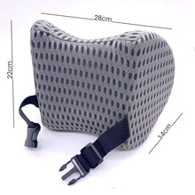 Load image into Gallery viewer, Memory Foam Lumbar Back Waist Support Cushion Seat Pillow Home Car Office Chair Pain Relief
