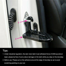 Load image into Gallery viewer, Car Door Step Latch Hook Foot Pedal Ladder for Jeep SUV Truck Portable Doorstep