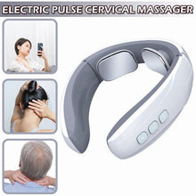 Load image into Gallery viewer, Portable Lymphatic Relief USB Rechargeable Neck Massager EMS Neck Acupoint Massage Device 6 Model