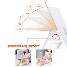 Load image into Gallery viewer, 2 in 1 Multi-functional Ergonomic Adjustable Table Desktop Holder Laptop Tablet Phone Stand Lap Desk