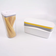 Load image into Gallery viewer, 2 IN 1 Microwave Food Pasta Maker & Steamer Cooker with Strainer