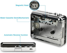 Load image into Gallery viewer, Tape to PC USB Cassette MP3 CD USB Converter Capture Digital Audio Music Player