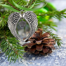 Load image into Gallery viewer, In Memory Angel Wings Pendant Christmas Tree Ornament Hanging Bauble Decors Gift