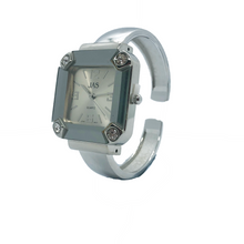 Load image into Gallery viewer, Bangle Watch JAS Silver