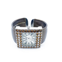 Load image into Gallery viewer, Women Bangle Bracelet Watch - Square