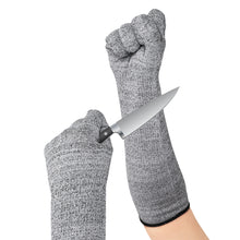 Load image into Gallery viewer, 1 Pair Cut Proof Anti-Cutting Resistant Gloves Long Sleeve Elbow Arm Safety Guard Protection