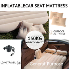 Load image into Gallery viewer, Portable Inflatable Air Seat Mattress Travel Camping SUV Car Back Bed Rest Sleep