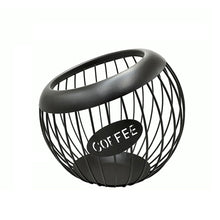 Load image into Gallery viewer, Coffee Capsule Basket Metal Stand Holder Vintage Coffee Pod Storage Shelves Rack