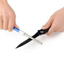 Load image into Gallery viewer, Portable Diamond Pen Shape File Blade Sharpener Stone Kitchen Knife Fish Hook