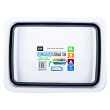 Load image into Gallery viewer, Home Master Storage Tub Collapsible Space Saver Laundry Cleaning Food 8L