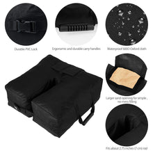 Load image into Gallery viewer, Heavy Umbrella Base Sandbag Parasol Stand Weights Banana Hanging Cantilever