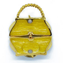 Load image into Gallery viewer, Antique Pouch Handbag Clock Jewelry Box Christmas Gift Idea