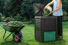 Load image into Gallery viewer, 290L Compost Bin Food Waste Kitchen Garden Aerated Recycling Composter Composting Green