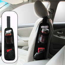 Load image into Gallery viewer, 2x Car Seat Side Back Storage Organiser Pouch Mesh Pocket Hanging Bag Holder