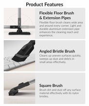 Load image into Gallery viewer, 2 in 1 Rechargeable Vacuum Cleaner Cordless Cyclone Handheld Stick Car Home - Black