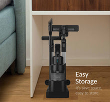 Load image into Gallery viewer, 2 in 1 Rechargeable Vacuum Cleaner Cordless Cyclone Handheld Stick Car Home - Black