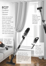 Load image into Gallery viewer, 2 in 1 Rechargeable Vacuum Cleaner Cordless Cyclone Handheld Stick Car Home - Black
