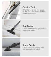 Load image into Gallery viewer, 2 in 1 Rechargeable Vacuum Cleaner Cordless Cyclone Handheld Stick Car Home - Black