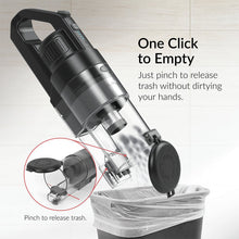Load image into Gallery viewer, 2 in 1 Rechargeable Vacuum Cleaner Cordless Cyclone Handheld Stick Car Home - Black