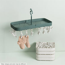 Load image into Gallery viewer, Multifunctional Foldable Hanger Clothes Socks Balcony Drying Racks