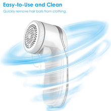 Load image into Gallery viewer, Portable Electric Lint Remover Sweater Fabric Shaver Cloth Hairball Fluff Trimmer Cleaner