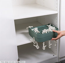 Load image into Gallery viewer, Multifunctional Foldable Hanger Clothes Socks Balcony Drying Racks