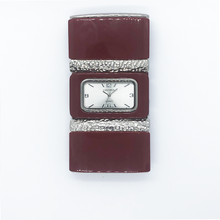 Load image into Gallery viewer, Red Adjustable Designer Bracelet Lady Watch