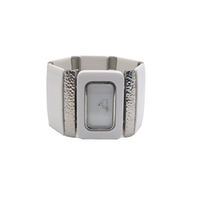 Load image into Gallery viewer, White Adjustable Designer Bracelet Lady Watch w/Gift Box