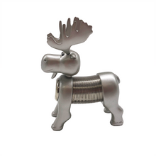 Load image into Gallery viewer, Spring moose Clock Card Notes Holder Gift Idea